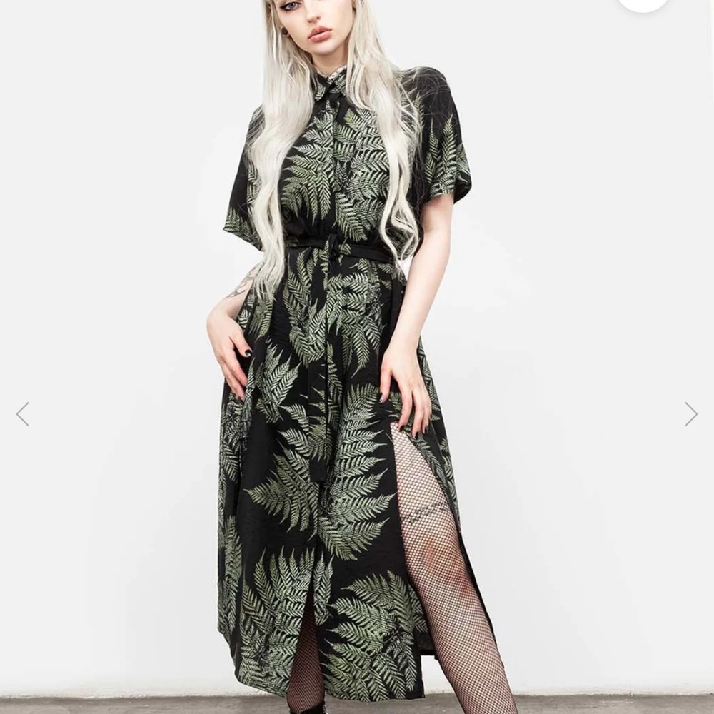 Disturbia Fern Midi Dress US4 NWT